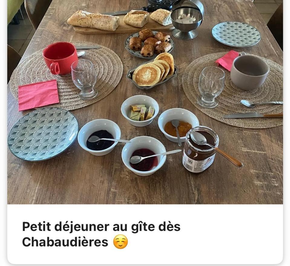 Gite Des Chabaudieres Chaneins Exterior foto